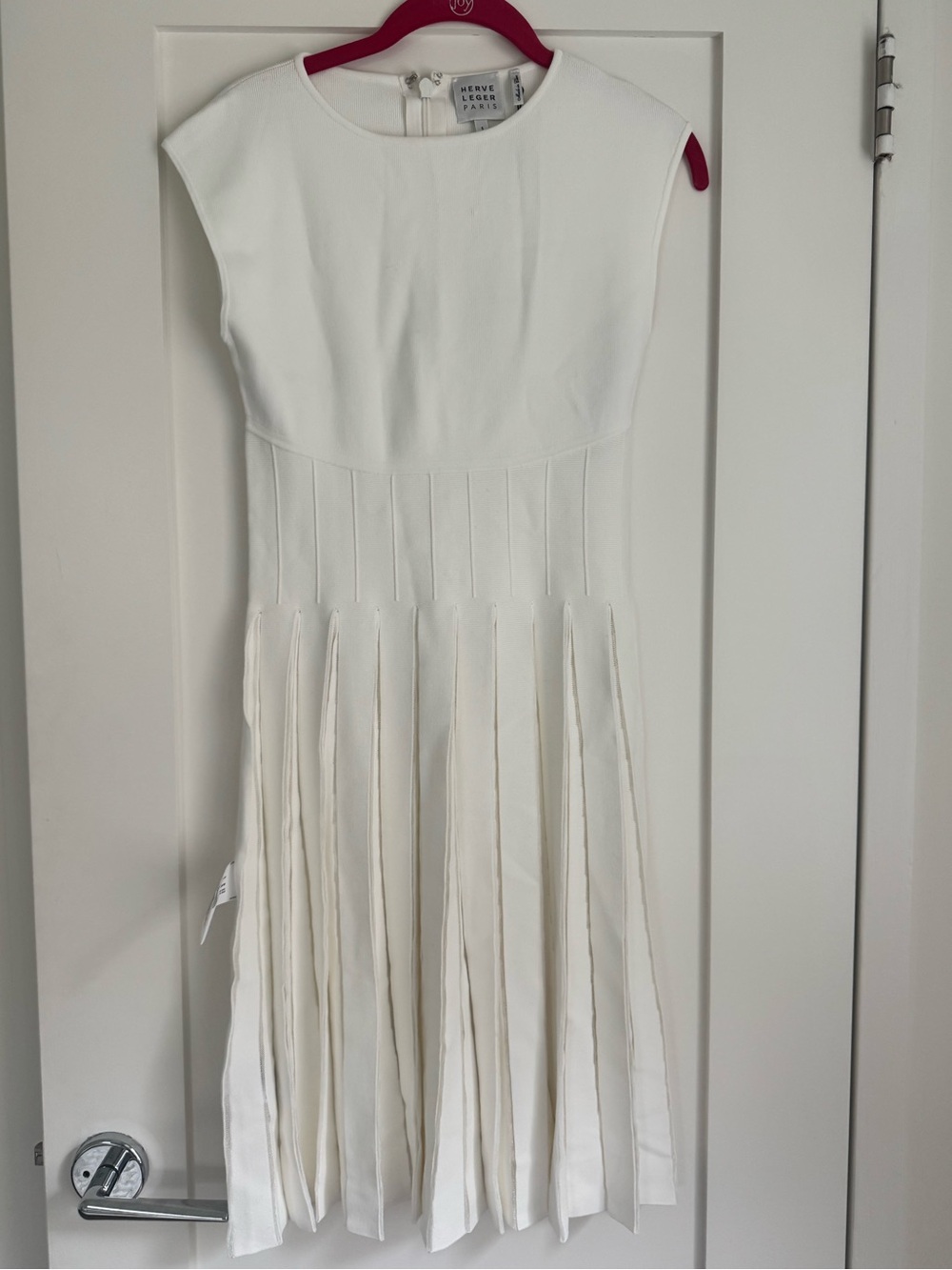 NWT Herve Leger White Annabel Dress Size S - Picture 2 of 8